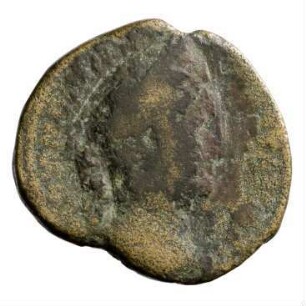 Münze, Sesterz, 186 - 187 n. Chr.