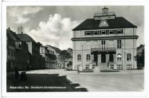 Glashütte. Uhrmacherschule