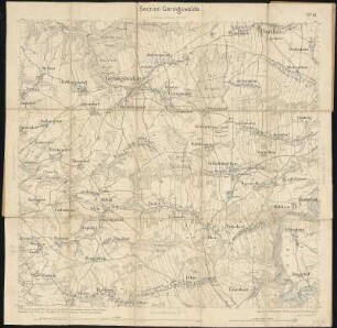 Äquidistantenkarte 61 : Section Geringswalde, 1874 : Section Geringswalde. - 1:25000. - Leipzig: Giesecke & Devrient, 1874. - 1 Kt.