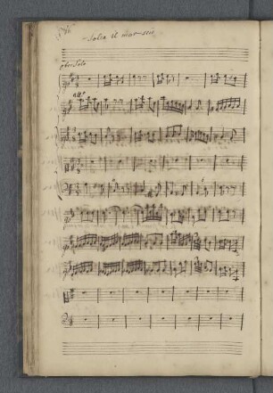 [Anonymus - Solca il mar - S, orch, bc]