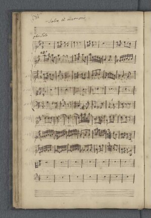 [Anonymus - Solca il mar - S, orch, bc]