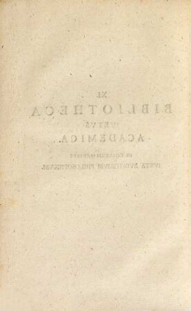 Christophori Theophili De Mvrr Memorabilia Bibliothecarvm Pvblicarvm Norimbergensivm Et Vniversitatis Altdorfinae, Pars III