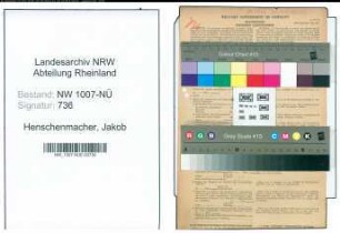 Entnazifizierung Jakob Henschenmacher , geb. 26.07.1910 (Werkmeister)