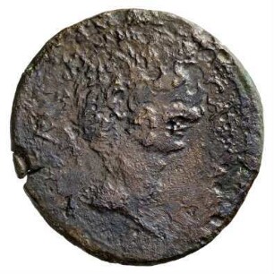 Münze, As, 38 v. Chr.?