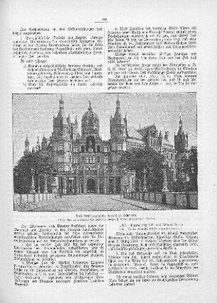Das Großherzogliche Schloß zu Schwerin