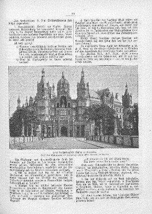 Das Großherzogliche Schloß zu Schwerin