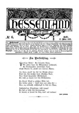 No. 6, 17. März 1893
