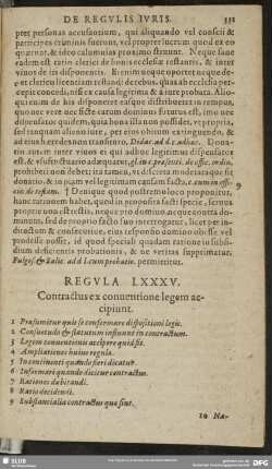 Regula LXXXV. Contractus ex conventione legem accipiunt