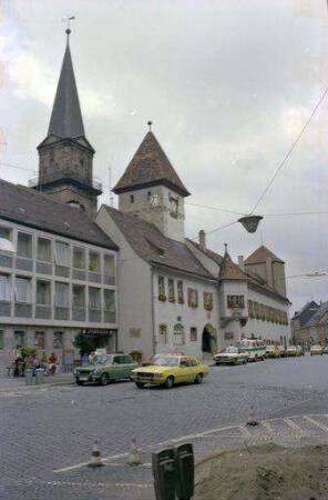 Marktredwitz: Hauptstraße mit Rathaus