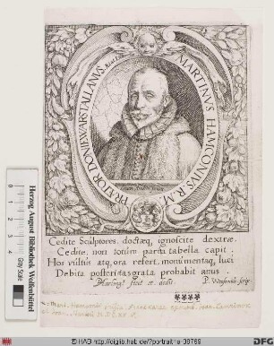 Bildnis Martinus Hamconius (eig. Maarten Hamkema)