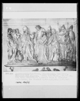 Hochaltar, Fragment: Christus vor Pontius Pilatus