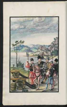 Inspektion der Artillerie