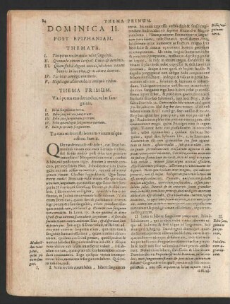 Dominica II. Post Epiphaniam.
