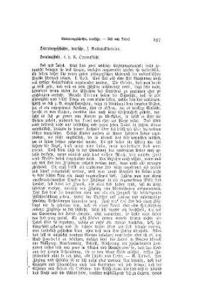 Literaturgeschichte, deutsche, s. Nationalliteratur.