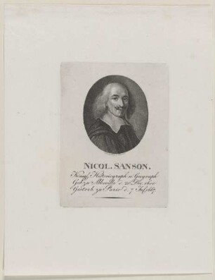 Bildnis des Nicol. Sanson