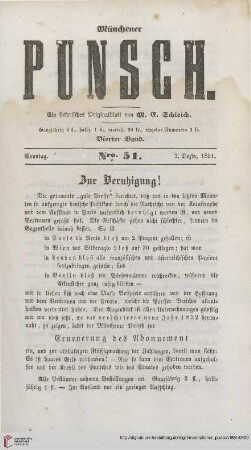 Nro. 51 (7. Dezember 1851)