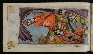 Illustration: Farhād und Šīrīn