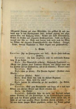 Französisch : Lustspiel in 1 Akt.