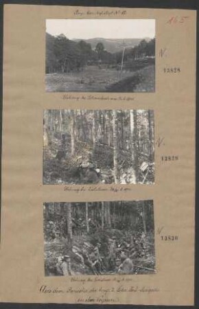 Übung bei Schnierlach am 15.06.1915