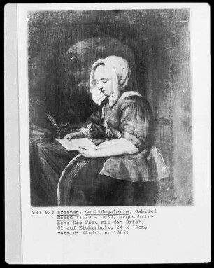 Die Frau mit dem Briefe