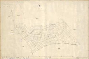 Gemarkungs- und Flurkarten: Flur 1 Gemarkung Bürbach Nr. 674, Kreis Siegen-Land