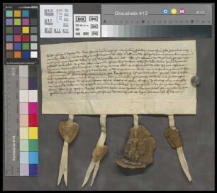 Armsheim: Philipp Truchsess v. Alzey erkennt über ein Lehen des Jakobsberger Klosters zu Armsheim