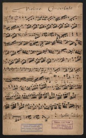 Violino concertato