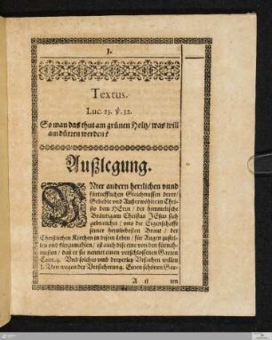 Christliche Leichpredigt Herrn Johann Ludwig Beyels