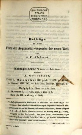 Beiträge zur Pflanzenkunde. 6. 1849