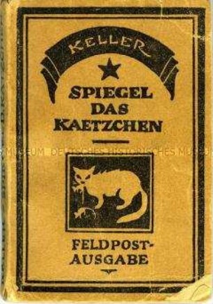 Feldpostausgabe des Märchens "Spiegel das Kätzchen" von Gottfried Keller