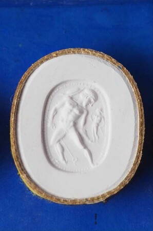 Hermes Psychopompus (Abdr. einer Gemme)