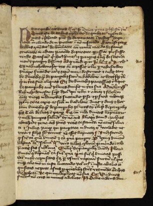 Sermones de tempore (2 Predigten, Schluss fehlt)