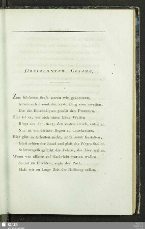 Dreizehnter Gesang