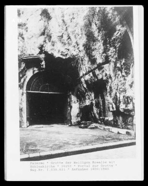 Grotte der heiligen Rosalie