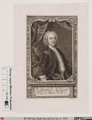 Bildnis Johann Gottlob Krüger