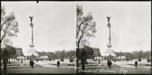 Bordeaux. Place des Quinconces. Monument aux Girondins
