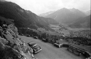 Bad Oberdorf: Schöne Aussicht auf der Oberjochstraße