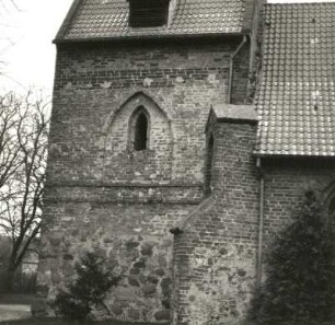 Koserow. Dorfkirche (2. H. 13. Jh., 15. Jh.), Turm