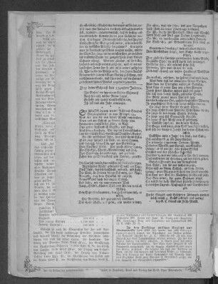 Bey dem Schluß des 1740sten Jahres.