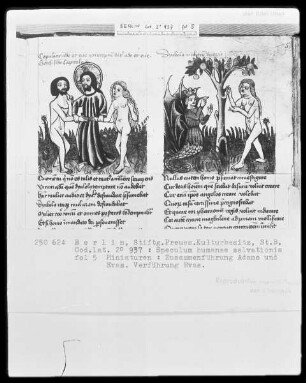 Speculum humanae salvationis — ---, Folio 5rectoBuchseite