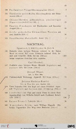 Nachtrag (Nr. 536-557)
