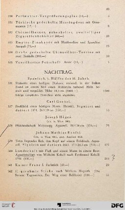 Nachtrag (Nr. 536-557)