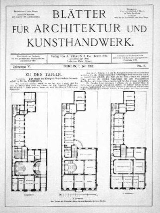 No 7, 1. Juli 1892