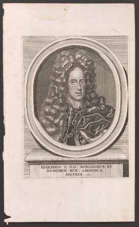 Porträt Joseph I., Kaiser des Heiligen Römischen Reiches (1678-1711)