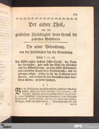 Die zehnte Betrachtung [...]
