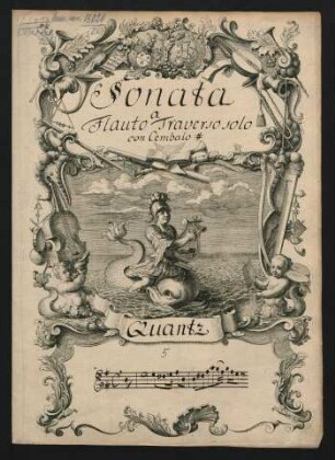 Sonaten; fl, bc; e-Moll; QV 1: 77