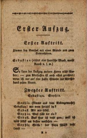 Rochus Pumpernickel : ein musikalisches Quodlibet in drey Aufzügen