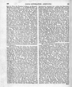 [Taschenbücher für das Jahr 1837] Taschenbuch der Liebe und Freundschaft gewidmet. Hrsg. von S. Schütze. Frankfurt, M.: Wilmans 1837