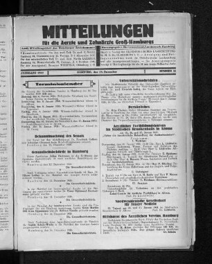 Jahrgang 1930, Hamburg, den 28. Dezember, Nummer 52