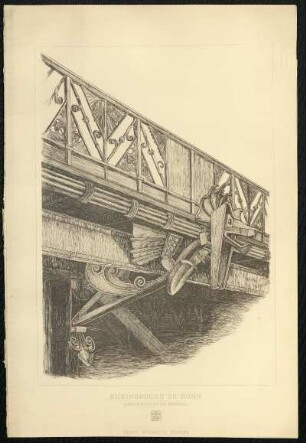 Rheinbrücke zu Bonn / Geschmiedetes Konsol
